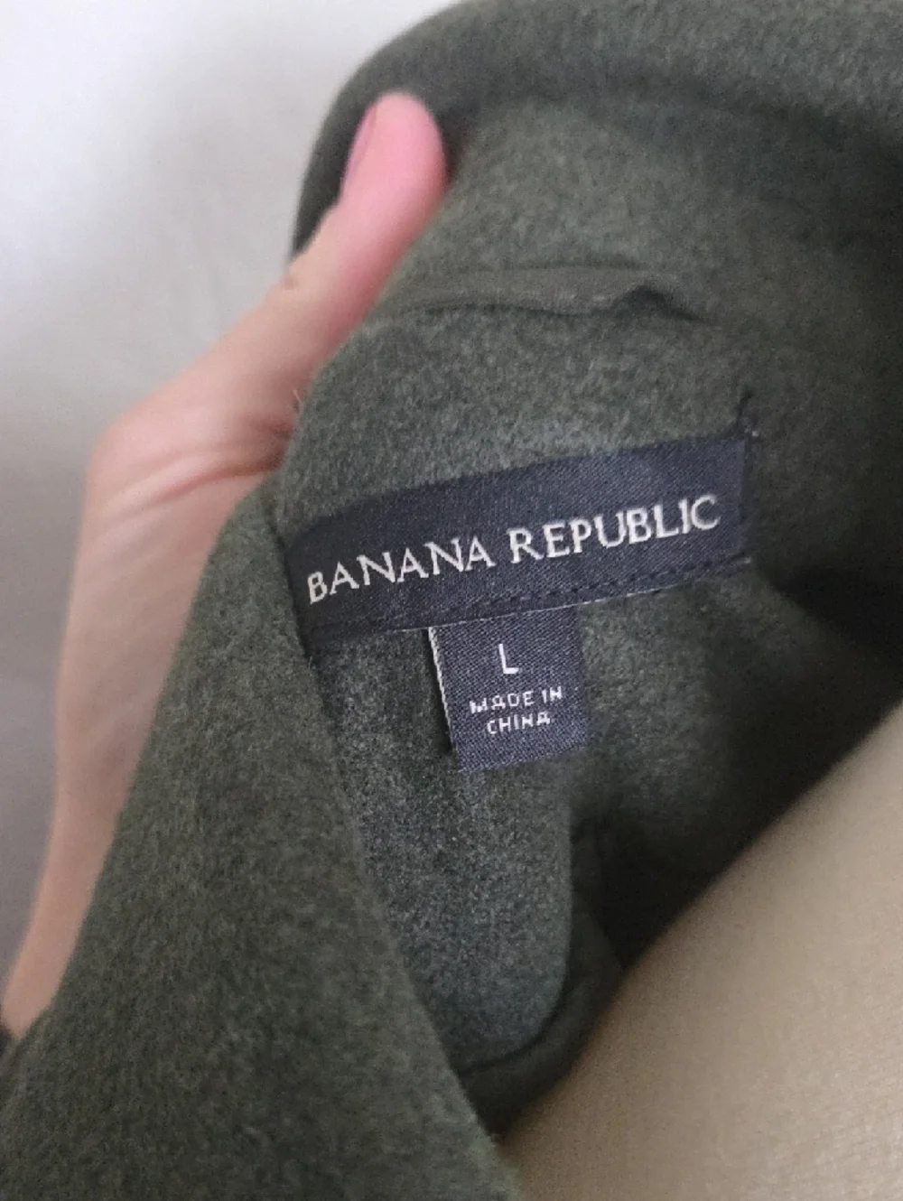 Banana Republic Olive Green Jacket - Picture 3 of 4